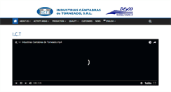 Desktop Screenshot of ict-mecanizados.com